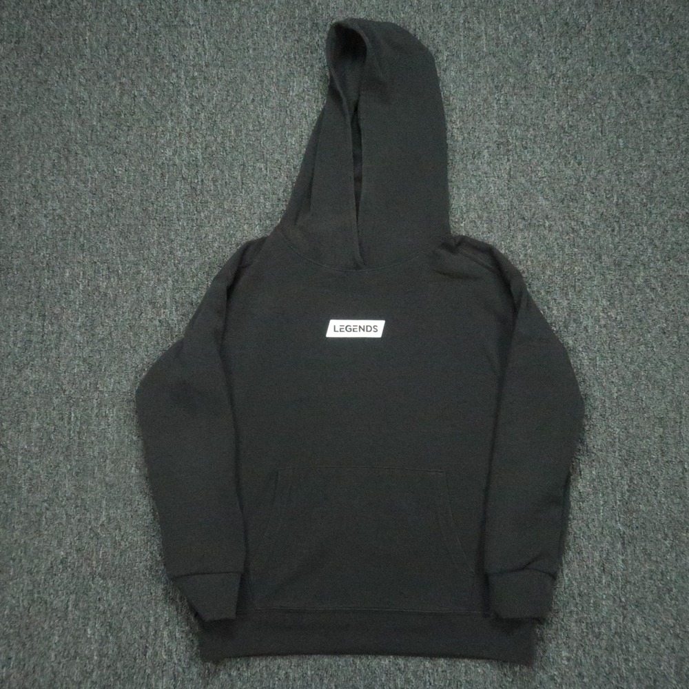 Legends Hoodie Youth Extra Large Black Ziggy Performance Pullover XL